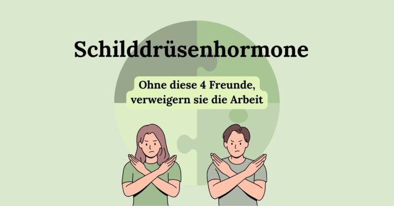 Schilddrüsenhormone – 4 wichtige Nährstoffe